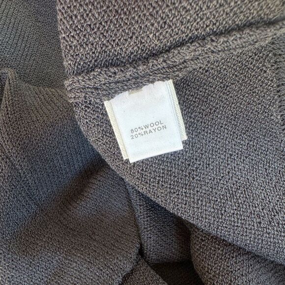 St. John Collection Black knit Wool Blend Skirt Size 8 Made in Mexico - Picture 4 of 4